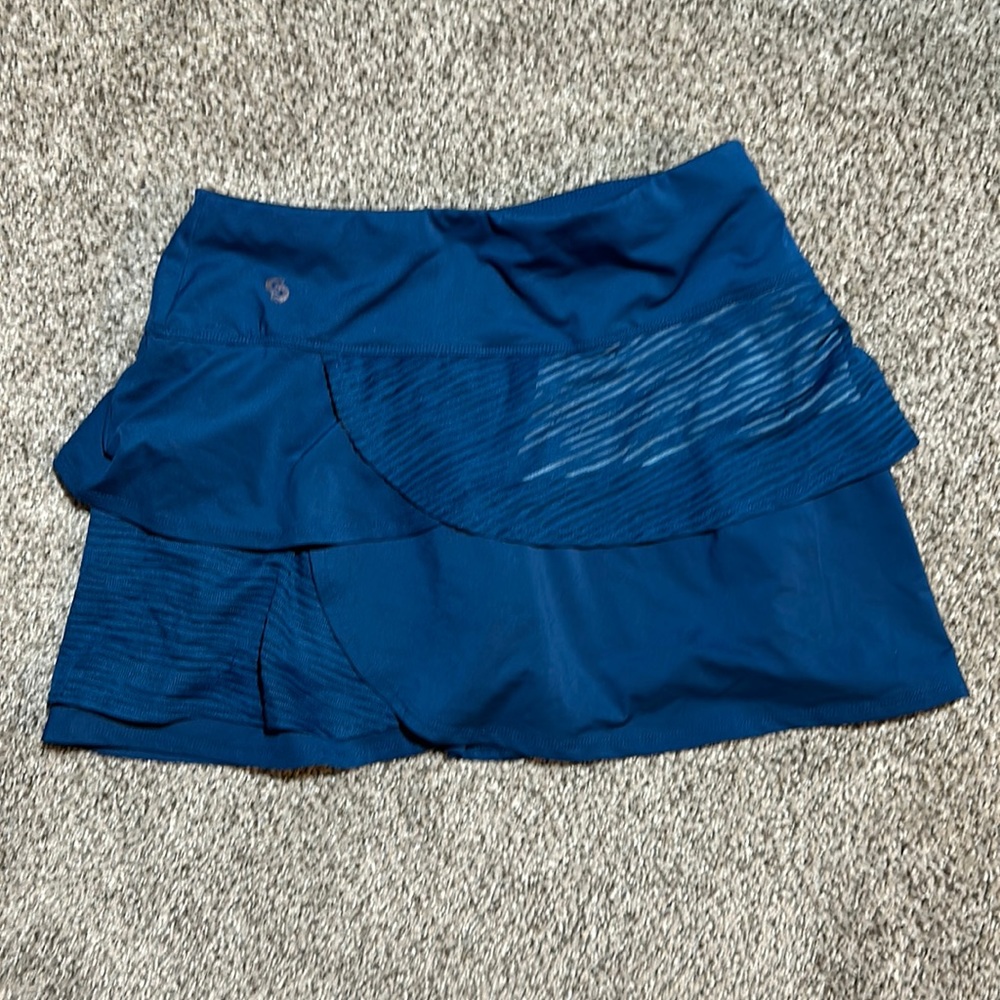 Cross court tennis skirt